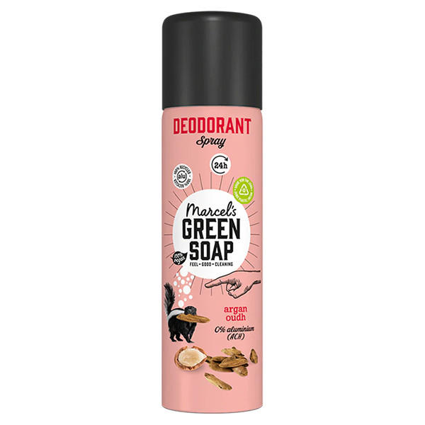 Marcel's Green Soap deodorant spray Argan en Oudh (150 ml)  SMA00309 - 1