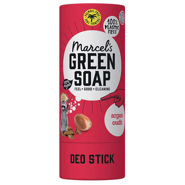 Marcel's Green Soap deodorant stick Argan en Oudh (40 gram)  SMA00071 - 1
