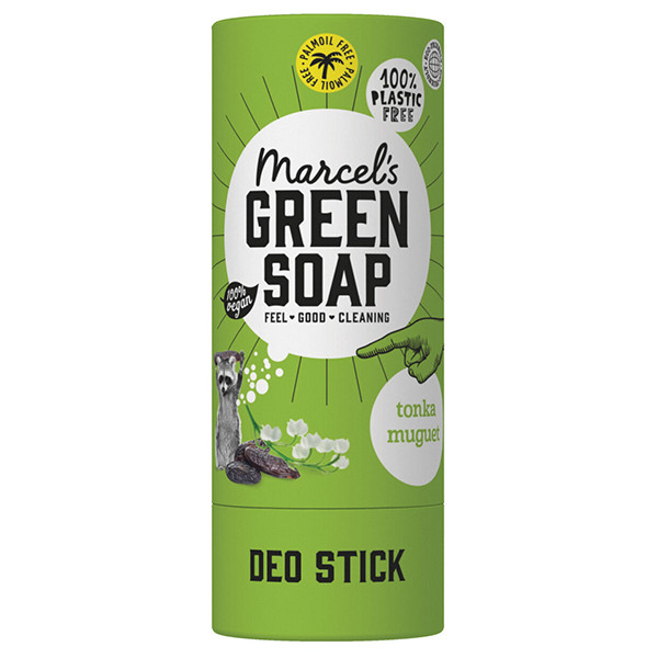 Marcel's Green Soap deodorant stick Tonka en Muguet (40 gram)  SMA00070 - 1