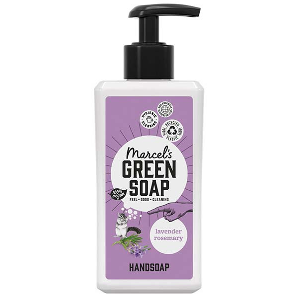 Marcel's Green Soap handzeep Lavendel en Rozemarijn (250 ml)  SMA00016 - 1