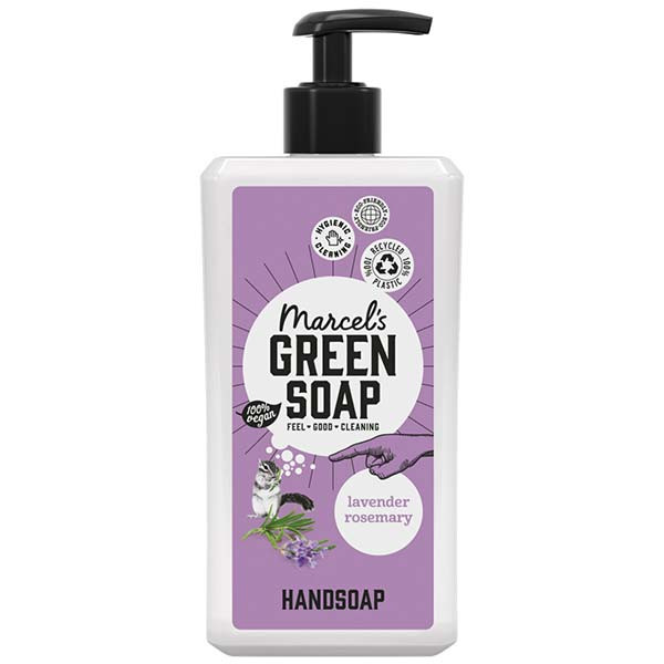 Marcel's Green Soap handzeep Lavendel en Rozemarijn (500 ml)  SMA00030 - 1