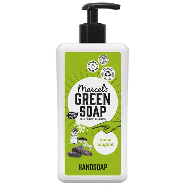 Marcel's Green Soap handzeep Tonka en Muguet (500 ml)  SMA00034 - 1