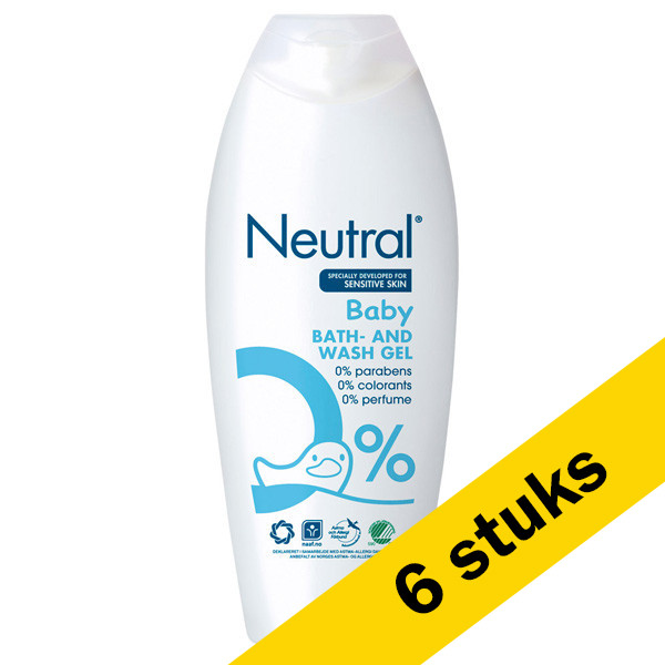 Neutral Aanbieding: Neutral Baby Wasgel (6 flessen - 1500 ml)  SNE01009 - 1