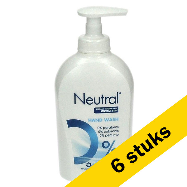 Neutral Aanbieding: Neutral Handzeep (6 stuks - 1500 ml)  SNE01013 - 1