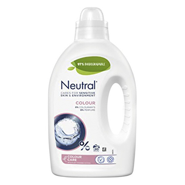 Neutral Vloeibaar Wasmiddel Kleur 1 Liter (20 wasbeurten)  SNE00038 - 1