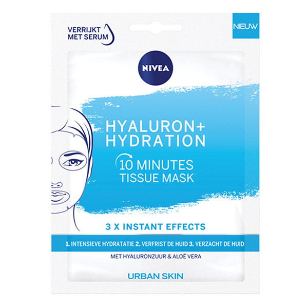 Nivea 10 Minutes Hyaluron Hydrating Sheet Masker  SNI06170 - 1