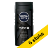 Aanbieding: 6x Nivea Deep douchegel (250 ml)