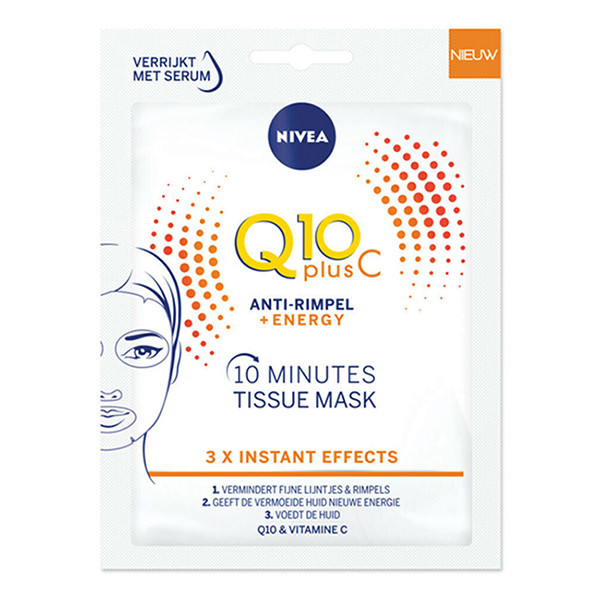 Nivea Q10 Energy Tissue Masker  SNI06166 - 1