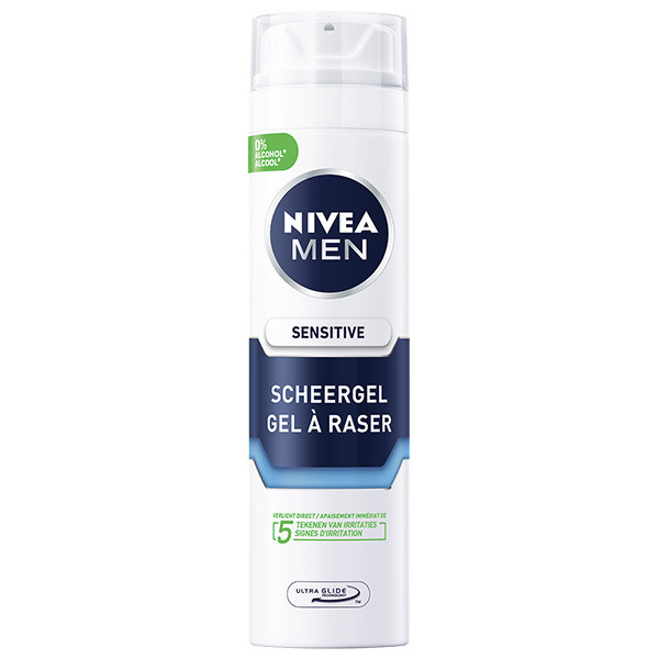 Nivea Sensitive scheergel for men (200 ml)  SNI05175 - 1