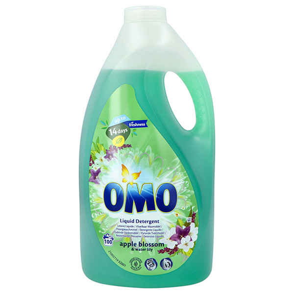 Omo Vloeibaar Wasmiddel Apple Blossom 5 Liter (100 wasbeurten)  SOM00063 - 1