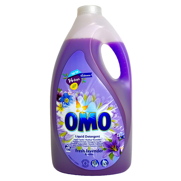 Omo Vloeibaar Wasmiddel Lavendel 5 Liter (100 wasbeurten)  SOM00065 - 1