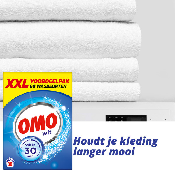 Omo Waspoeder Wit 4,73 kg (80 wasbeurten)  SOM00026 - 3