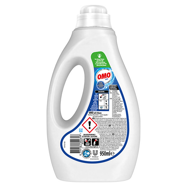 Omo Wit Vloeibaar Wasmiddel 950 ml (19 Wasbeurten)  SOM00069 - 2