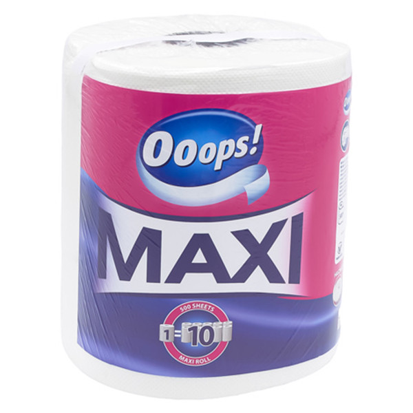 Ooops! Maxi Keukenrol 2-laags  (1 rol - 500 vellen)  SOO00005 - 1