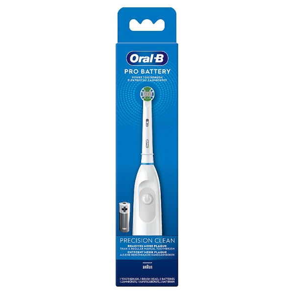 Oral-B Pro Batterij Tandenborstel Precision Clean (wit)  SOR00192 - 1