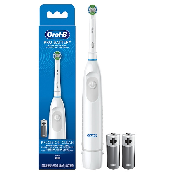 Oral-B Pro Batterij Tandenborstel Precision Clean (wit)  SOR00192 - 2