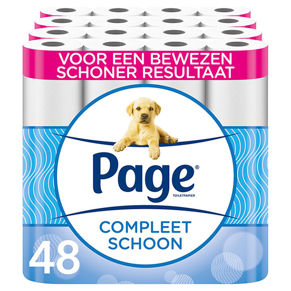 Page Aanbieding: Page Compleet Schoon toiletpapier (48 rollen)  SPA04165 - 1