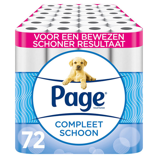 Page Aanbieding: Page Compleet Schoon toiletpapier (72 rollen)  SPA04005 - 1