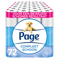 Page Aanbieding: Page Compleet Schoon toiletpapier (72 rollen)  SPA04005