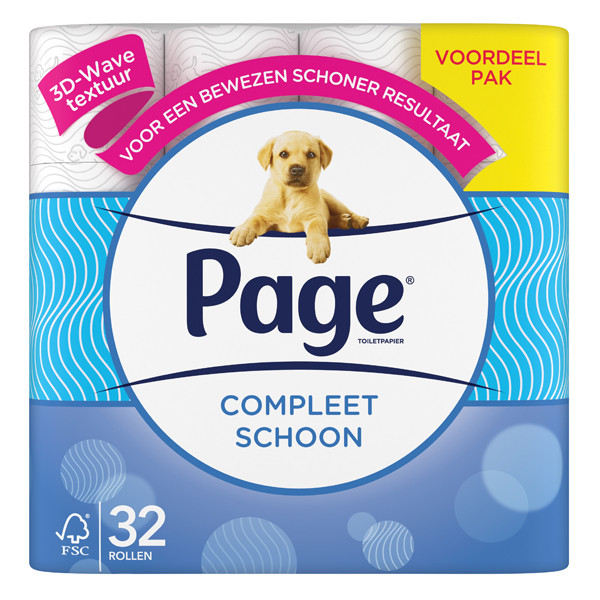 Page Compleet Schoon toiletpapier (32 rollen)  SPA00183 - 1