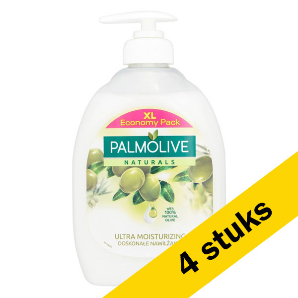 Palmolive Aanbieding: 4x Palmolive handzeep Olijf (500 ml)  SPA04089 - 1