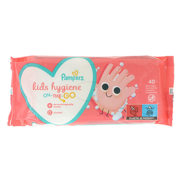 Pampers Billendoekjes Kids Hygiene On-The-Go (40 doekjes)  SPA04092 - 1