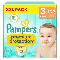 Pampers Premium Protection Maat 3 XXL Verpakking (123 stuks)  SPA04163