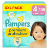 Pampers Premium Protection Maat 4 XXL Verpakking (108 stuks)