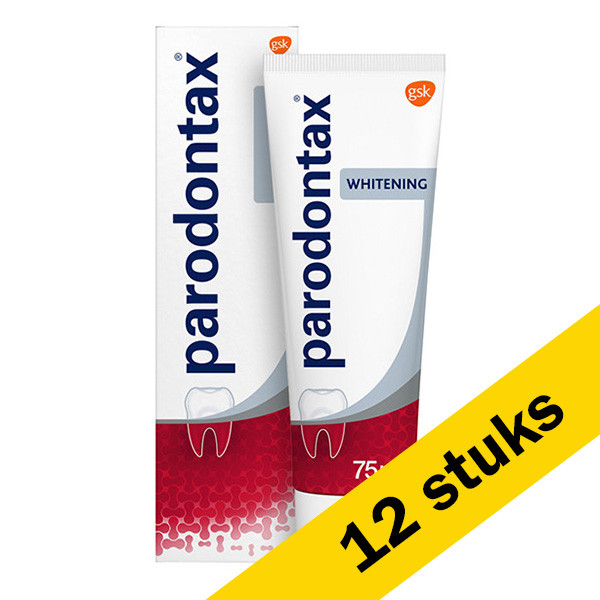 Parodontax Aanbieding: 12x Parodontax Whitening tandpasta (75 ml)  SPA04079 - 1