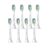 Philips Sonicare opzetborstels W2 Optimal White (8 stuks, wit)