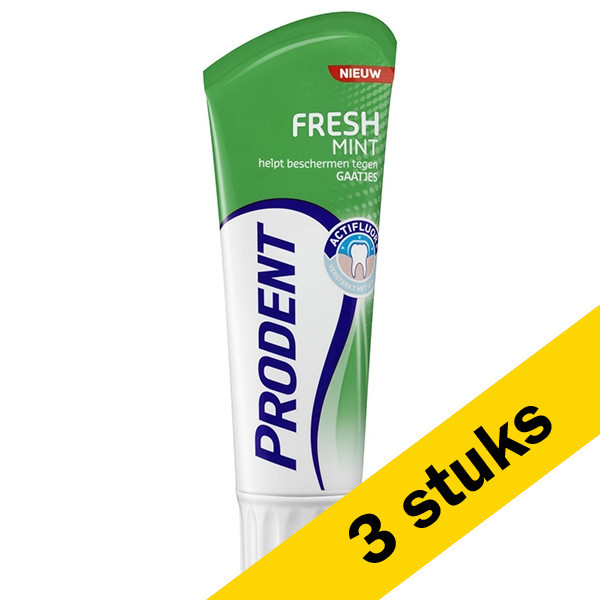 Prodent Aanbieding: 3x Prodent Fresh Mint tandpasta (75 ml)  SPR00010 - 1