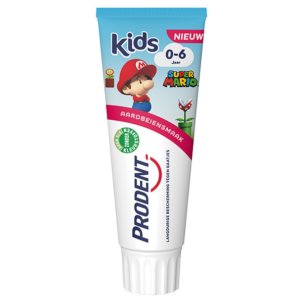 Prodent Kids Super Mario Tandpasta 0-6 Jaar (75 ml)  SPR00071 - 2