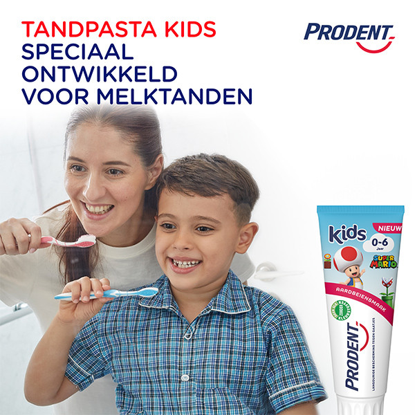 Prodent Kids Super Mario Tandpasta 0-6 Jaar (75 ml)  SPR00071 - 8