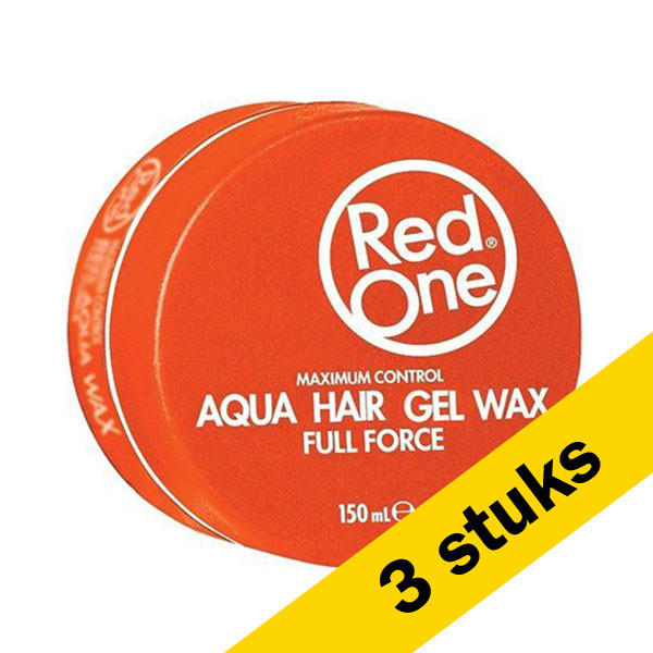 RedOne Aanbieding: 3x RedOne Haarwax Orange Aqua (150 ml)  SRE00122 - 1