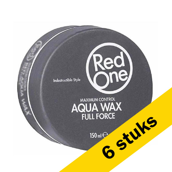 RedOne Aanbieding: 6x RedOne Haarwax Grey Aqua (150 ml)  SRE00270 - 1