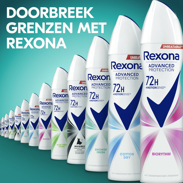 Rexona Deodorant Spray Dry Confidence Biorythm (150 ml)  SRE00066 - 4