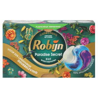 Robijn 3in1 Paradise Secret Wascapsules (15 wasbeurten)  SRO05256