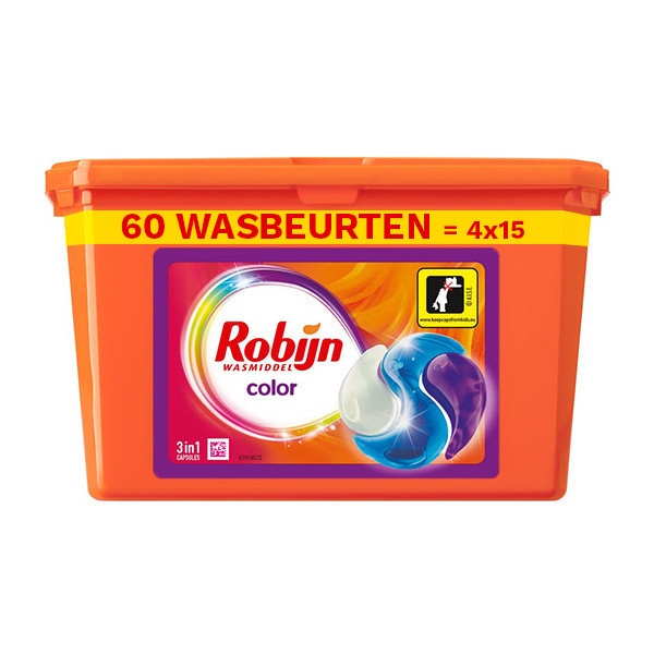 Robijn Aanbieding: Robijn Color wasmiddel capsules (4 dozen - 60 wasbeurten)  SRO00180 - 1