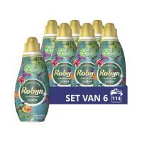 Robijn Aanbieding: Robijn Klein & Krachtig vloeibaar wasmiddel Color Paradise Secret 665 ml (6 flessen - 114 wasbeurten)  SRO05076