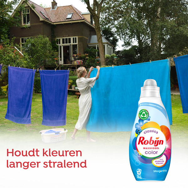 Robijn Aanbieding: Robijn Klein & Krachtig vloeibaar wasmiddel Morgenfris (8 flessen - 152 wasbeurten)  SRO00537 - 5