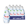 Aanbieding: Robijn Klein & Krachtig vloeibaar wasmiddel Stralend Wit 665 ml (8 flessen - 152 wasbeurten)