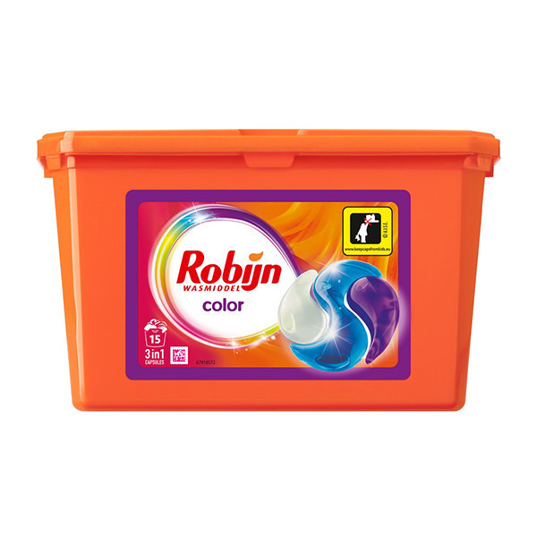 Robijn Color wasmiddel capsules (15 wasbeurten)  SRO00179 - 1