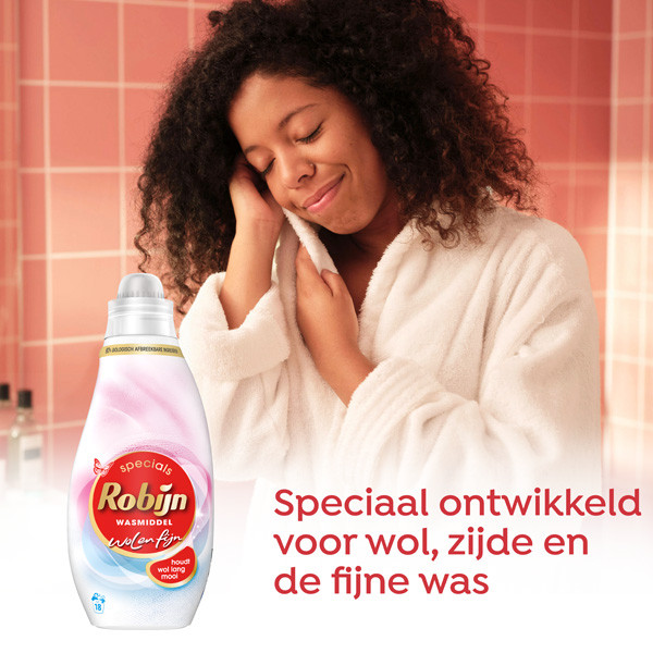 Robijn Specials Wol & Fijn vloeibaar wasmiddel 720 ml (18 wasbeurten)  SRO00069 - 4