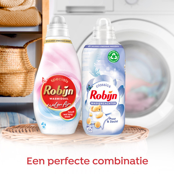 Robijn Specials Wol & Fijn vloeibaar wasmiddel 720 ml (18 wasbeurten)  SRO00069 - 5