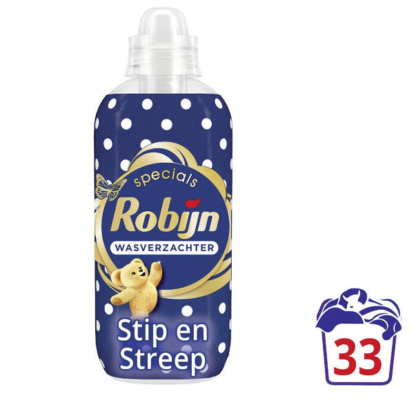 Robijn wasverzachter Stip en Streep 825 ml (33 wasbeurten)  SRO05158 - 1