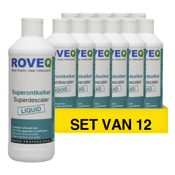 Roveq Aanbieding: ROVEQ Superontkalker Liquid (12 flessen - 1 liter)  SRO00241 - 1