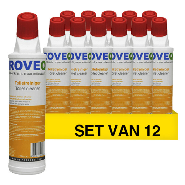 Roveq Aanbieding: ROVEQ Toiletreiniger (12 flessen - 750 ml)  SRO00237 - 1