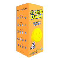 6 stuks - Scrub Daddy | Original sponzen geel