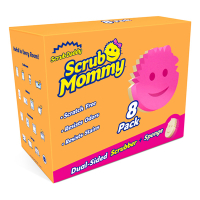 8 stuks - Scrub Mommy | Sponzen roze