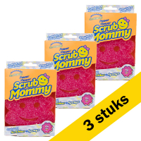 3x Scrub Mommy Special Edition lente | roze bloem